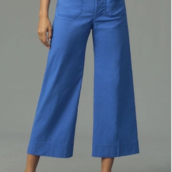 NWT Colette Magic Fabric Viral Crop Wide-Leg Pants by Maeve Anthropologie Pants - Picture 2 of 2